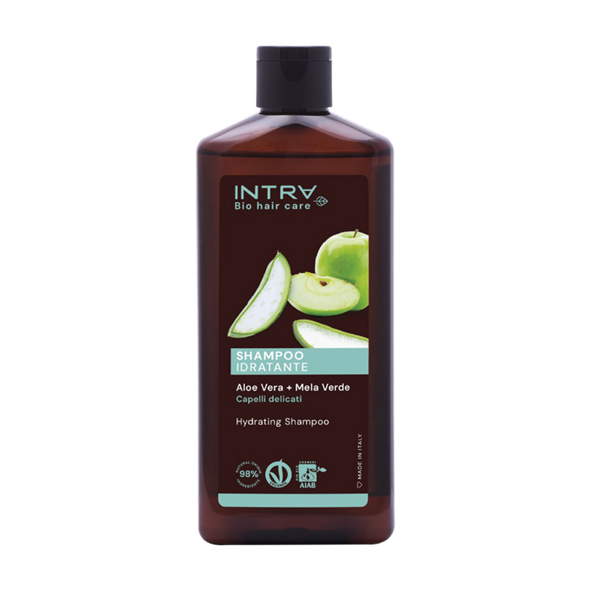 Уцінка! Зволожувальний шампунь для волосся Intra Aloe Vera &amp; Green Apple Shampoo, 250 мл